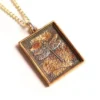 Fire & Bone Fossil Dragonfly Pendant Necklace T-Shirts & Gifts