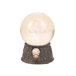 Pacific Trading Halloween Decor LED Raven Crystal Ball
