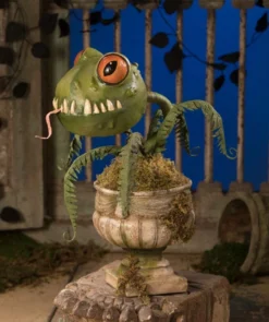 Bethany Lowe Large Froggy Fern Halloween Decoration