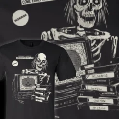 The Halloween Shirt Company T-Shirts & Gifts Late Night Horrorathon T-Shirt