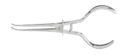Shelter Surgical Distribution Curved Dam Clamp