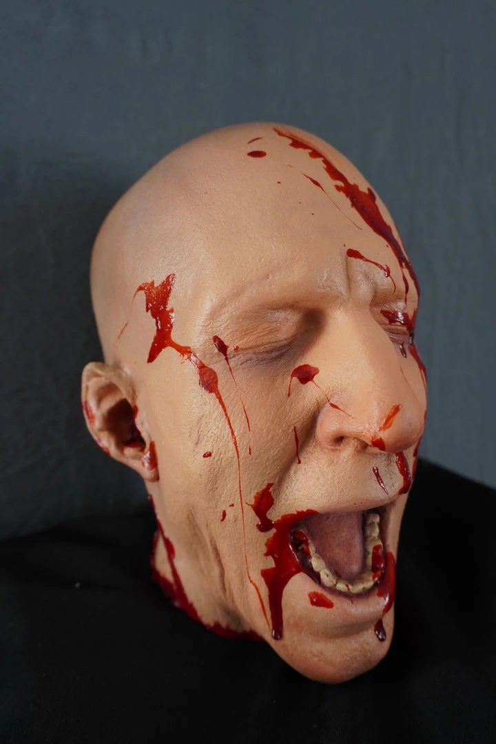 Dapper Cadaver Workshop Wounded Splatter Martin Head 2 Dapper Cadaver Workshop Wounded Splatter Martin Head
