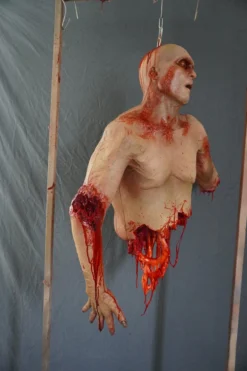 Dapper Cadaver Workshop New Haunt Props Hanging Joaquin Meat