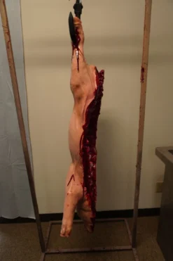 Dapper Cadaver Workshop Hanging Full Side Of Pork
