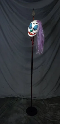 Dapper Cadaver Workshop Clown Head Luttra On A Spike