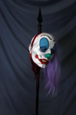 Dapper Cadaver Workshop Clown Head Luttra On A Spike