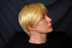 Dapper Cadaver Workshop Alexis Head With Human Hair Wig And Mounting Hardware