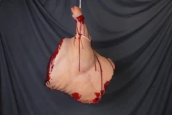 Dapper Cadaver Workshop Hanging Pig Quarter Gory Butcher Shop