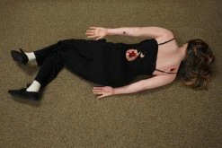 Dapper Cadaver Workshop Wounded Dura Gunshot Lucy Half Anatomical Dummy