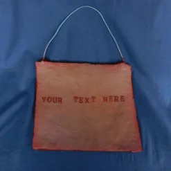 Dapper Cadaver Workshop Human Skin Prop With Custom Lettering