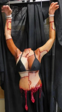 Dapper Cadaver Workshop Patchwork Betty Photo Op New Haunt Props