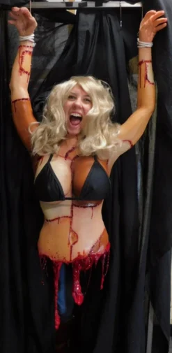 Dapper Cadaver Workshop Patchwork Betty Photo Op New Haunt Props