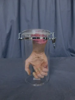 Dapper Cadaver Workshop Ergot Hand Specimen Jar