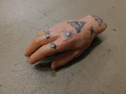 Dapper Cadaver Workshop Gory Body Parts Tattooed Nick Severed Hand