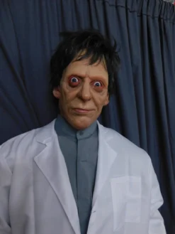 Dapper Cadaver Workshop New Haunt Props Mad Scientist Edgar Figure