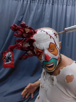 Dapper Cadaver Workshop New Haunt Props Bang Clown Floyd Photo Op