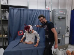 Dapper Cadaver Workshop New Haunt Props Bang Clown Floyd Photo Op