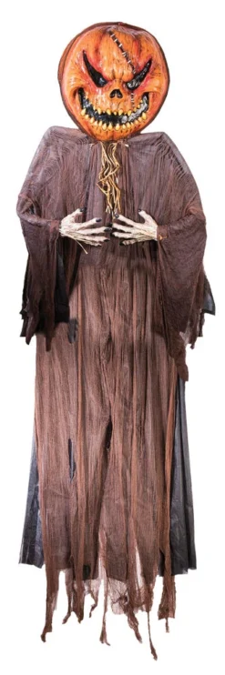 Morris Costumes 12 Ft Hanging Pumpkin Ghost Rental Halloween Props