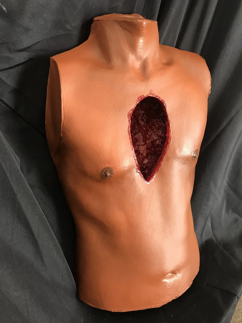 Dapper Cadaver Workshop Open Heart Surgery Joe Torso With Removable Silicone Heart 6 Dapper Cadaver Workshop Open Heart Surgery Joe Torso With Removable Silicone Heart