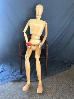 Cheap Joe's Art Burn & Bomb Poseable Lifesize Wooden Dummy