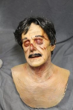 Dapper Cadaver Workshop Fake Heads Boris Cadaver Head With Mustache