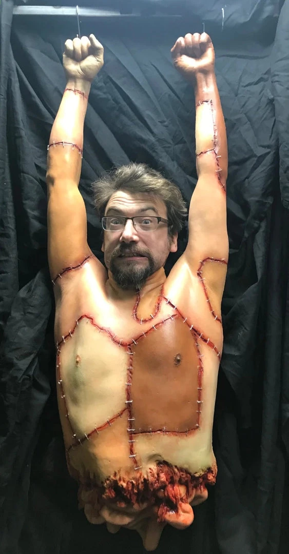 Dapper Cadaver Workshop New Haunt Props Patchwork Olly Photo Op 1 Dapper Cadaver Workshop New Haunt Props Patchwork Olly Photo Op