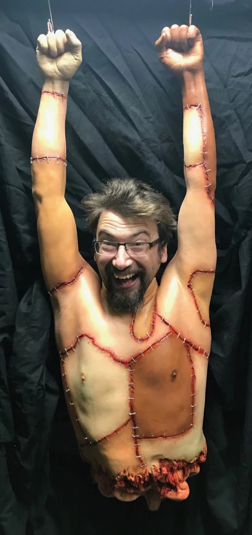 Dapper Cadaver Workshop New Haunt Props Patchwork Olly Photo Op 3 Dapper Cadaver Workshop New Haunt Props Patchwork Olly Photo Op