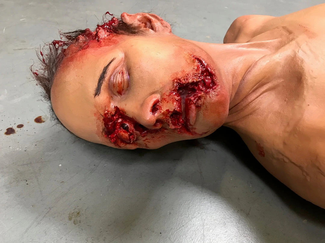 Dapper Cadaver Workshop Wounded Dura Gunshot Turner Half Anatomical Dummy 6 Dapper Cadaver Workshop Wounded Dura Gunshot Turner Half Anatomical Dummy