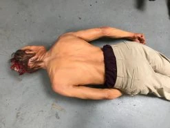 Dapper Cadaver Workshop Wounded Dura Gunshot Turner Half Anatomical Dummy 14 Dapper Cadaver Workshop Wounded Dura Gunshot Turner Half Anatomical Dummy