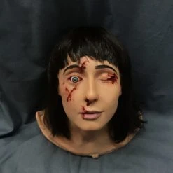 Dapper Cadaver Workshop Fake Heads Laceration Lexi Head