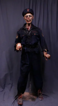 Dapper Cadaver Workshop Officer Iggy Zombie Figure New Haunt Props