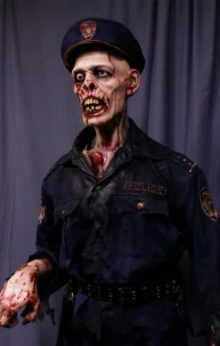 Dapper Cadaver Workshop Officer Iggy Zombie Figure New Haunt Props