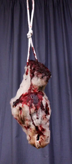 Dapper Cadaver Workshop Butcher Shop Hanging Sheep Head