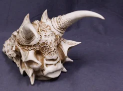 Pacific Trading Ornate White Dragon Skull Halloween Decor
