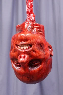 Dapper Cadaver Workshop Hanging Skinned Luttra Head New Haunt Props