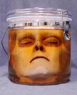 Dapper Cadaver Workshop Morgan Face Specimen Jar