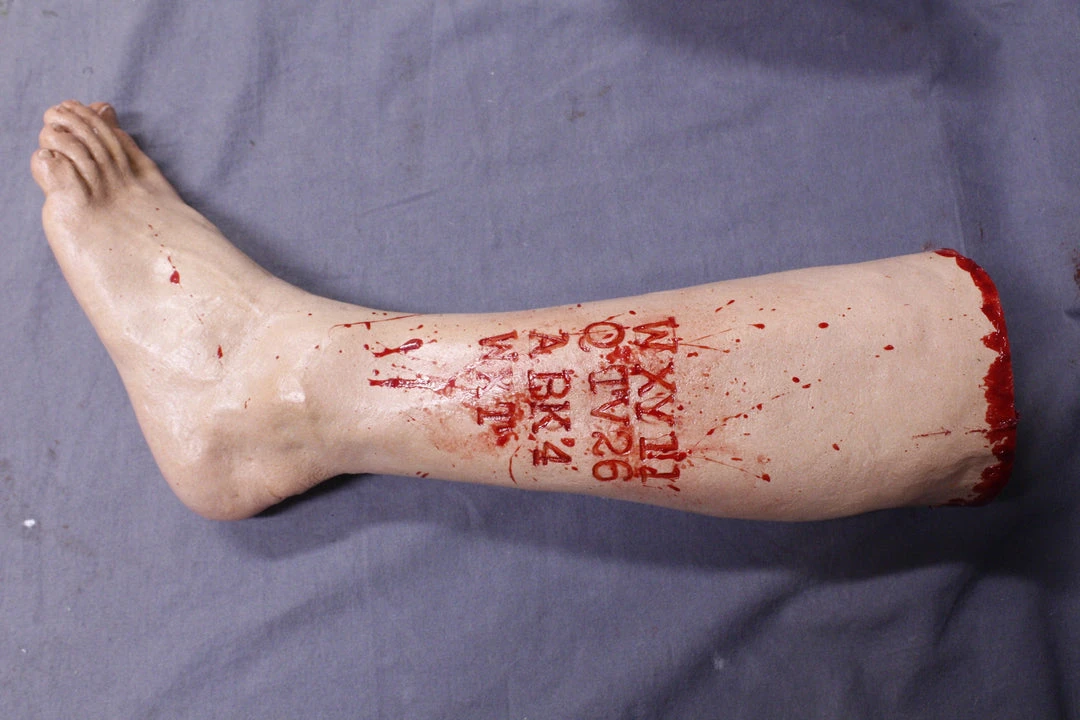 Dapper Cadaver Workshop Dura Nick Half Legs With Custom Lettering New Haunt Props 1 Dapper Cadaver Workshop Dura Nick Half Legs With Custom Lettering New Haunt Props