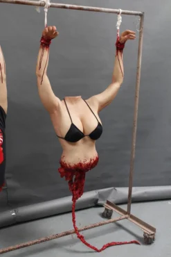 Dapper Cadaver Workshop Bikini Betty Hanging Photo-Op New Haunt Props