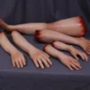 Dapper Cadaver Workshop 6 Piece Limb Pack Gory Body Parts