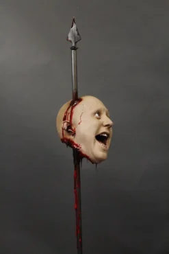Dapper Cadaver Workshop New Haunt Props Olly Head Impaled On A 5ft Spike