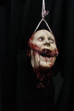 Dapper Cadaver Workshop New Haunt Props Hanging Olly Head