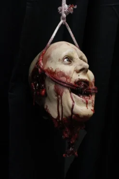 Dapper Cadaver Workshop New Haunt Props Hanging Olly Head