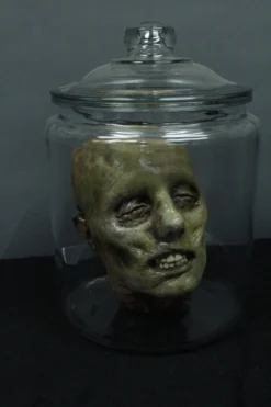 Dapper Cadaver Workshop New Haunt Props Head In A Jar