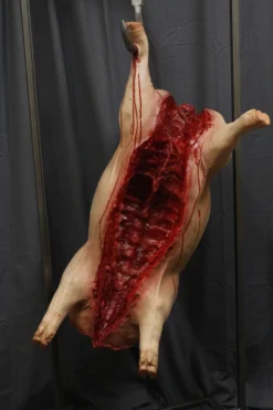 Dapper Cadaver Workshop Headless Hanging Gutted Pig