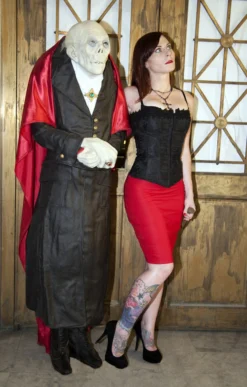 Morris Costumes Halloween Props Standing Count Dracula Prop Rental