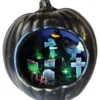 Morris Costumes Light Up Pumpkin Diorama With Witch Scene Halloween Decor
