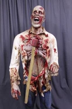Dapper Cadaver Workshop Axed Zack Zombie Figure
