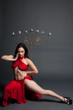 Fantastic Decor Rosary 7 Candle Floor Candelabra Rental