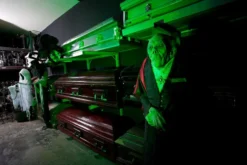 Morris Costumes Halloween Props Standing Count Dracula Prop Rental