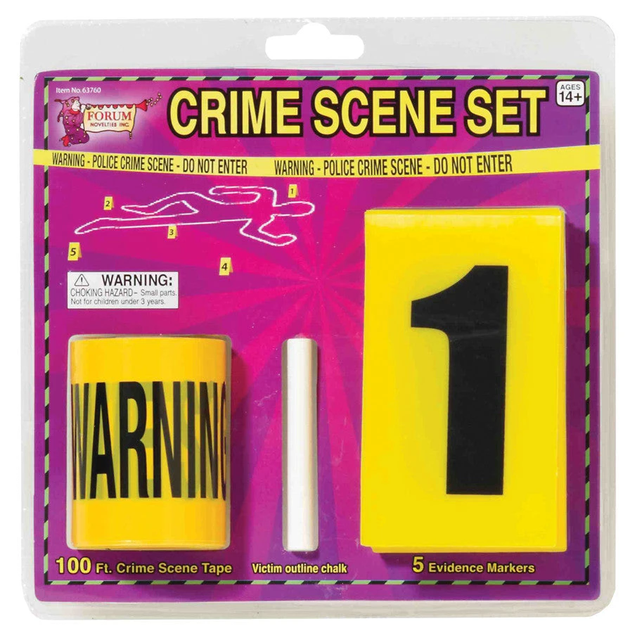 Morris Costumes Crime Scene Set 1 Morris Costumes Crime Scene Set